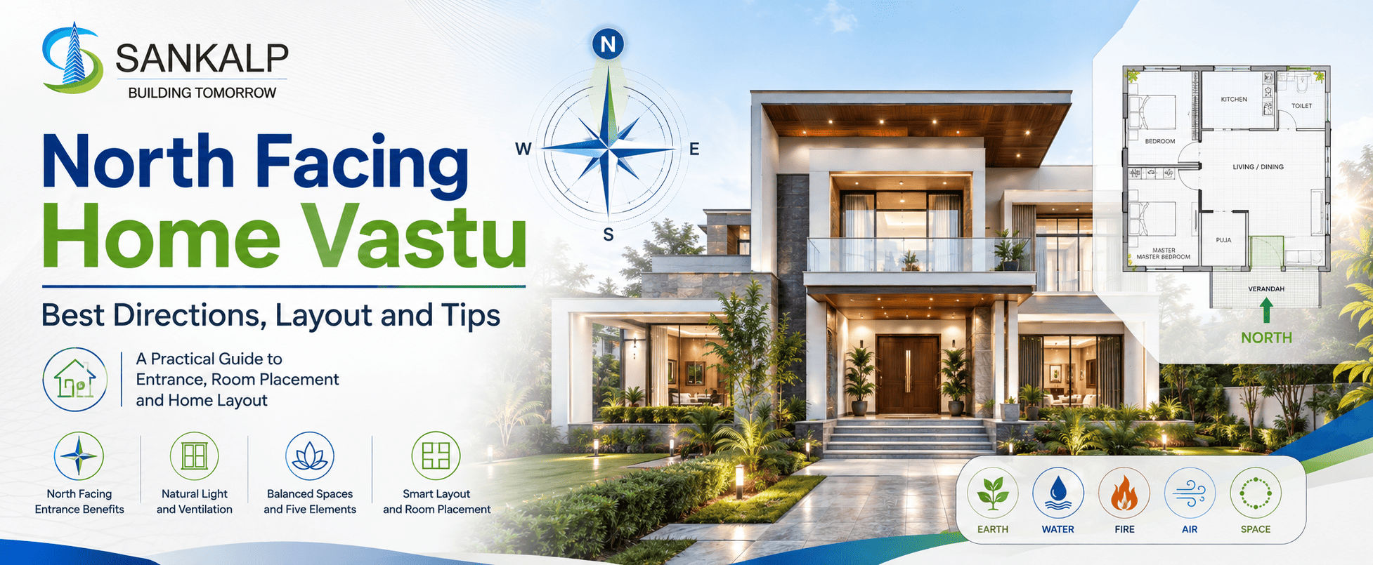 North Facing Home Vastu: Best Directions, Layout and Tips